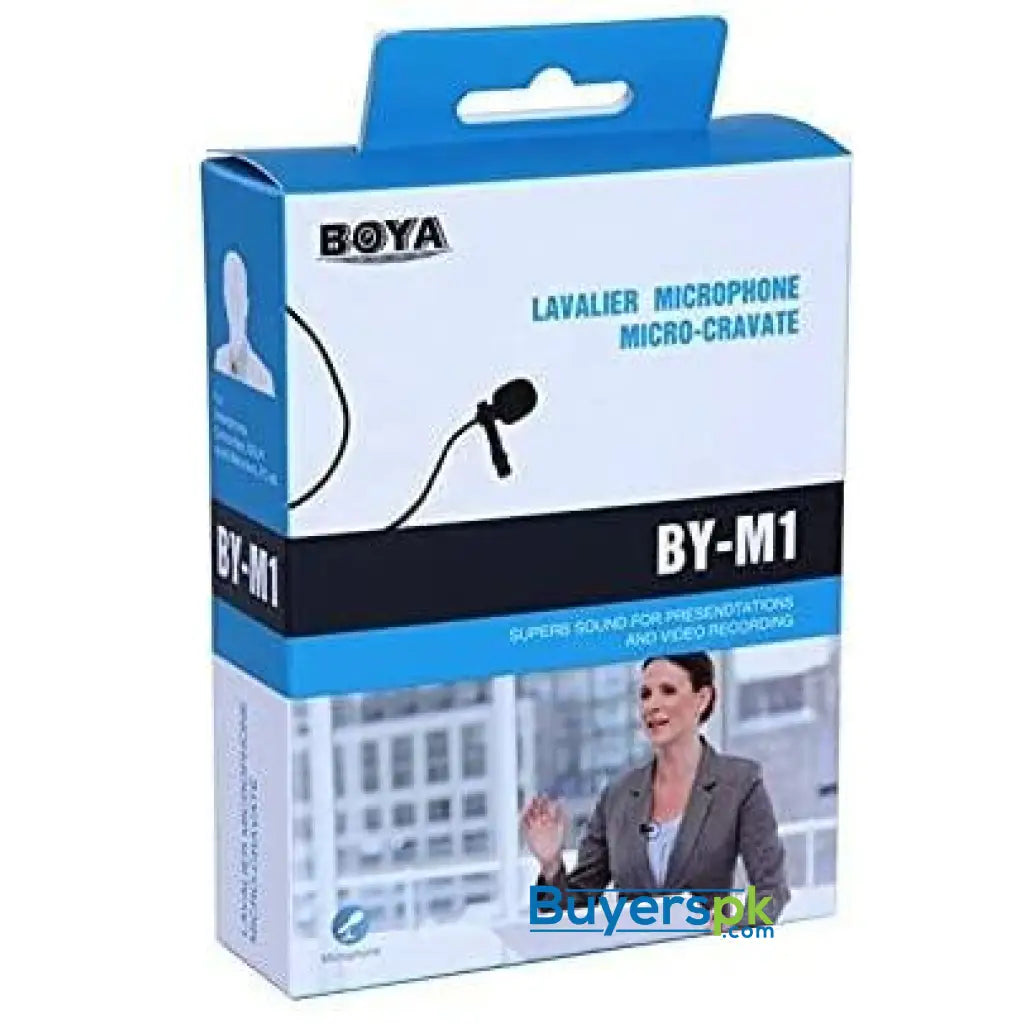 Boya By-m1 Professional Collar Microphone - Price in Pakistan Boya By-m1 Professional Collar Microphone - Price in Pakistan